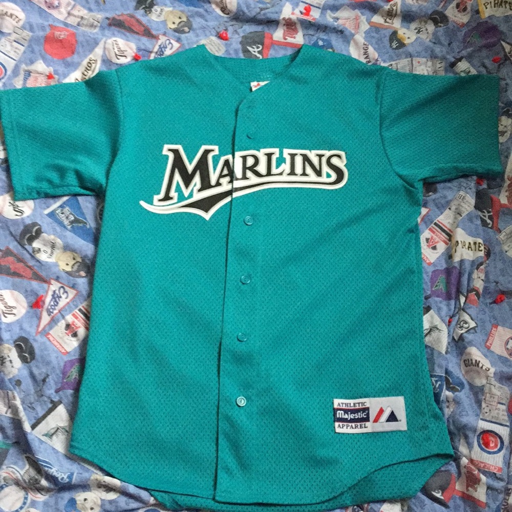 Authentic: Miami Marlins Button-Up Baseball Jersey